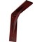 Ekena Millwork Legacy Steel Bracket, Hammered Bright Red 2"W x 8"D x 8"H BKTM02X08X08LEHRE - alternate 1